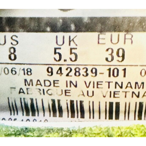 Nike Free RN Flyknit Womens 8 Gray Black White Oreo Running Shoes Sneakers - Picture 9 of 11